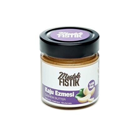 Mıstık Fıstık Sade Kaju Ezmesi 200 gr