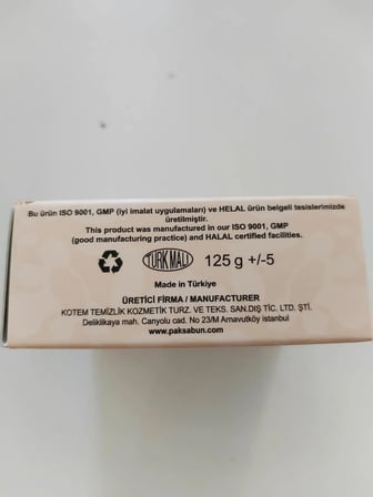 Paksa Bal Sabunu 125 gr Doğal Sabun