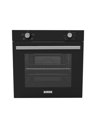 ALVEUS 605 SİYAH SOĞUTMA FANLI 3'LÜ ANKASTRE SET [F17-GLS640-MFA605]