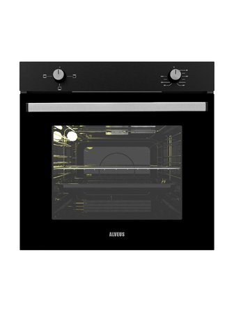 ALVEUS NEW 604 SİYAH CAM 3'LÜ ANKASTRE SET [BİNDESİT-GLS640-MFA604]