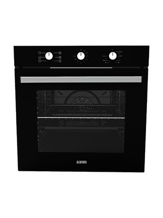 ALVEUS NEW 614 SİYAH CAM 3'LÜ ANKASTRE SET [BİNDESİT-GLS640-MFA614]