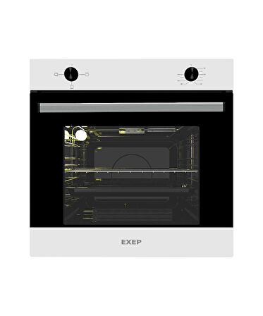 EXEP BASİC EĞİK BEYAZ ANKASTRE SET (ED401-EO330-EF200)