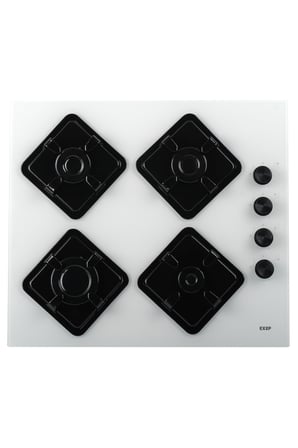 Exep Elegra 2’li Beyaz Ankastre Set(Cam Gazlı Ocak + Turbo Fırın (EO320+ EF240)