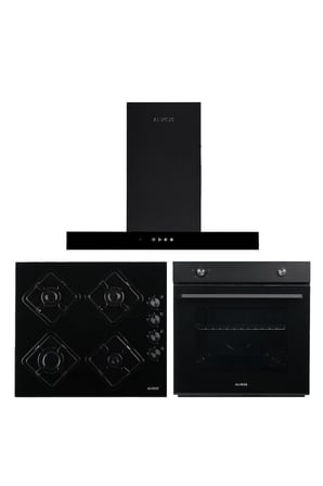 Alveus Black Edition 605 3'lü Ankastre Set(LARA-KLS670-MFA605)
