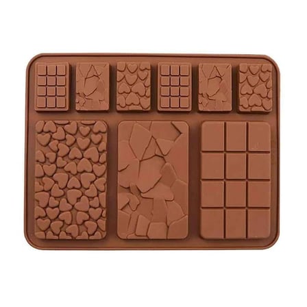 Çikolata Kalıbı - Silikon - Karışık Tablet