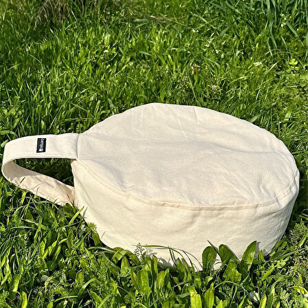 Rebuwo Karabuğday Kabuğu Dolgulu Meditasyon Minderi - Rahat ve Destekleyici Meditasyon Yastığı