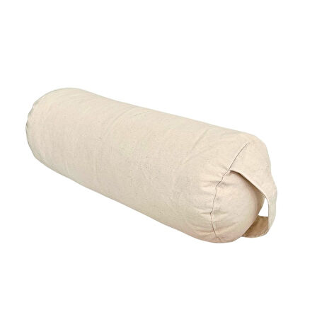 Rebuwo Karabuğday Dolgulu Meditasyon Minderi, Silindir Bolster ve Göz Yastığı 3'lü Meditasyon Seti