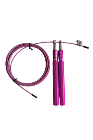 Pembe 3 Metre Ayarlanabilir Hızlı Atlama İpi