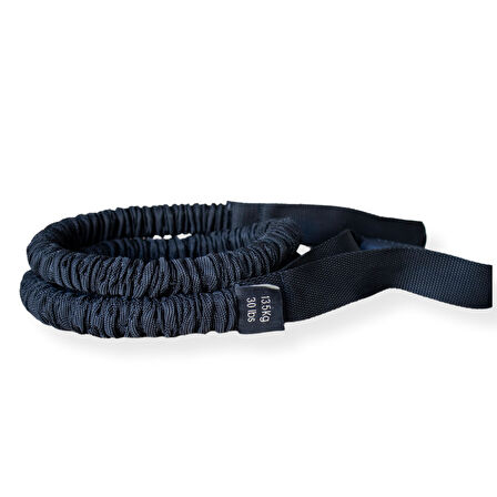 Rebuwo Direnç Egzersiz Lastiği – 13.5Kg 30LBS Fitness ve Güç Antrenman Lastiği,420cm Lastikli Siyah Elcikli Hortum Kolon