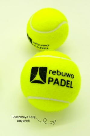 3'lü Padel Topu - Profesyonel Basınçlı Padel Top