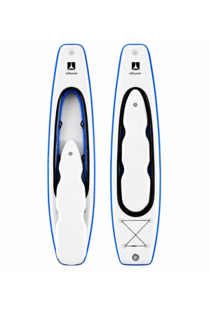 Kano ve Paddle Board Seti İkisi Bir Arada SUP Board Şişme Kano - Mavi