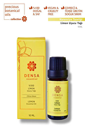 Densa Essential %100 Saf Limon Uçucu Yağı 10 ml
