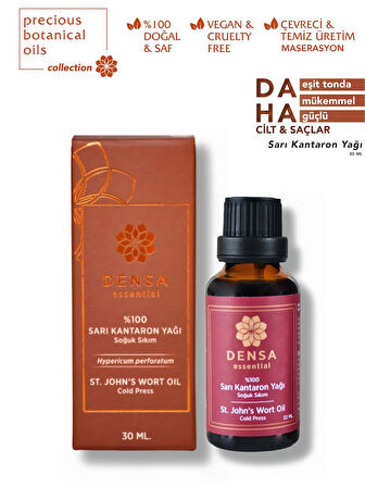 %100 Saf Ve Doğal Sarı Kantaron Yağı 30 Ml