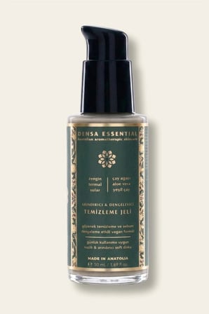 DENSA Essential Arındırıcı Yüz Temizleme Jeli 50 ml | Bentonit Kil, Niasinamid, Yeşil Çay | Gözenek Temizleyici
