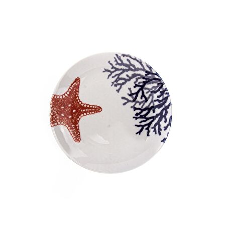 Marianna Marine Deniz Yıldızı Düz Tabak 19 Cm