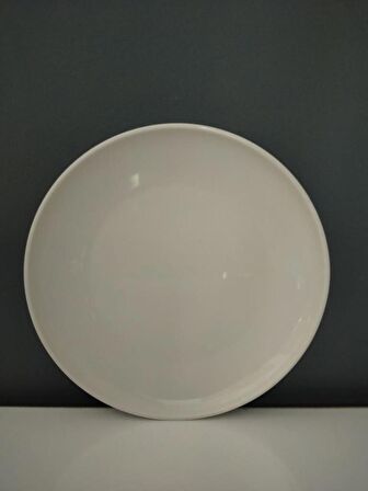 Aryıldız Tulu Marianna 21 cm Pasta Tabağı Semazen Form Krem Dekorsuz 