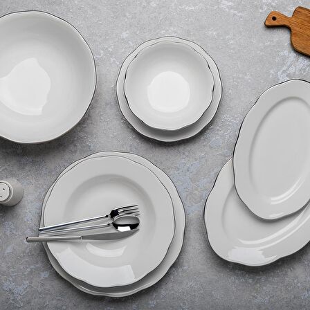 Ar Yıldız AR038024 30 Parça 6 Kişilik Yemek Takımı