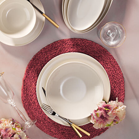 Aryıldız Elif Aria 30 Parça 6 Kişilik Yemek Takımı