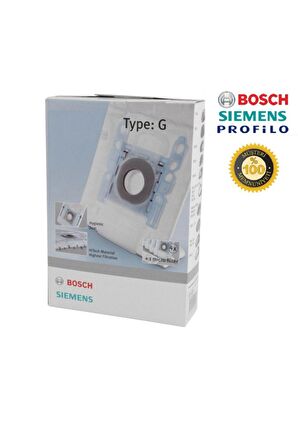 Bosch Bgl 3a330c Gl 30  Süpürge Toz Torbası (4 Adet)+filtre