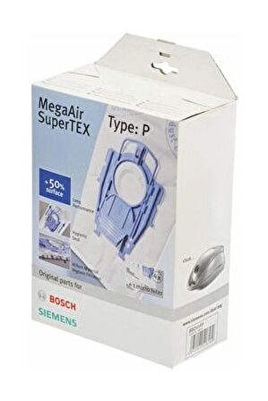 Bosch  Uyumlu Ergomaxx Siemens Dynapower UYUMLU Süpürge Torbası P Tipi