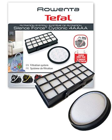 Rowenta Ro7696ea X-tream Power Uyumlu Filtre Seti