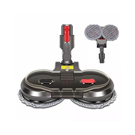 Dyson Uyumlu Elektrikli Döner Paspas Başlığı – V7 V8 V10 V11 V15 Süpürge Aparatı