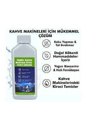 Philips Uyumlu Ca6700/10 Espresso Makinesi Kireç Temizleme Solüsyonu, Nespresso 