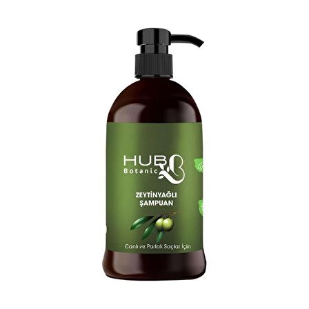 Hubb Botanic Zeytinyağlı Tuzsuz Şampuan 700 ml