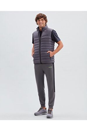 M Essential Vest Erkek Dark Gray Yelek - S202174-040