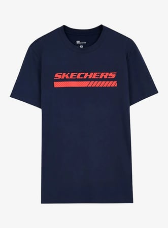 Skechers M Graphic Tee Big Logo Erkek T-Shirt