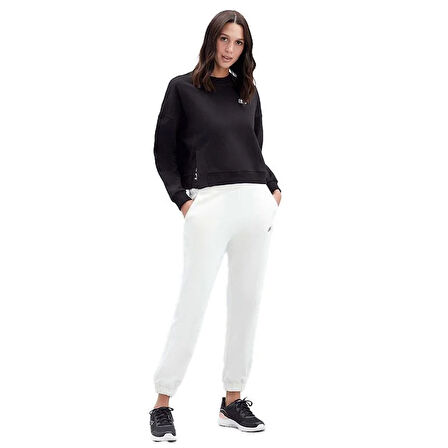 Kadın Sweatshirt W Terry Fleece Logo Print S221440-001