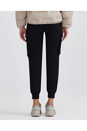 Micro Collection W Jogger Woven Pant Kadın Siyah Pantolon S222169-001