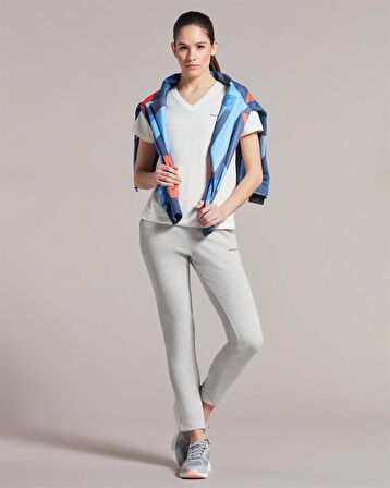 Skechers W New Basics Slim Sweatpant Kadın Eşofman Altı