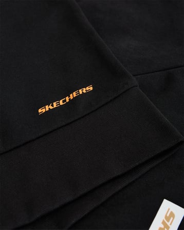 W LW Fleece Fabric Block Hoodie Sweatshirt