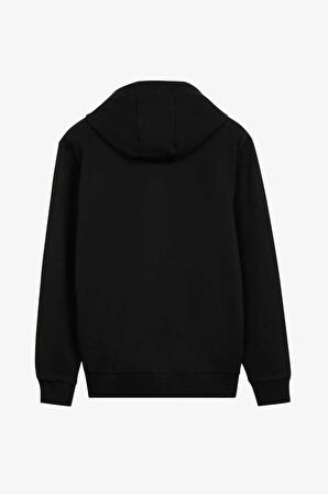 Skechers M 2Xi-Lock Arm Zipped Hoodie Siyah Erkek Sweatshirt S221022-001