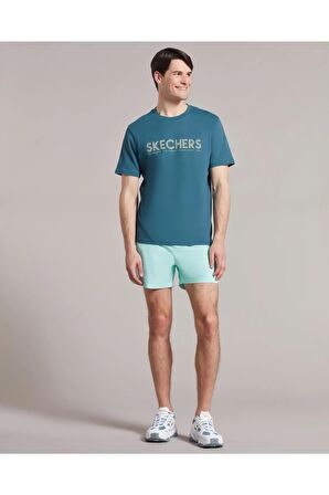 Skechers S211654-815 Swimwear M 5 inch Erkek Deniz Şortu