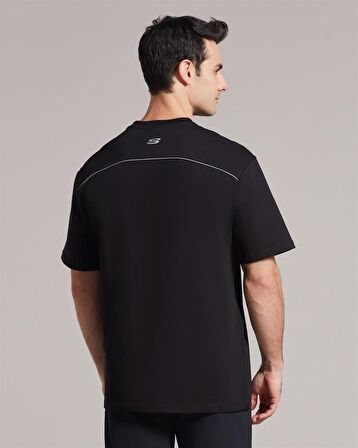 Skechers M Graphic Tee Reflect Logo Oversize Erkek Tişört