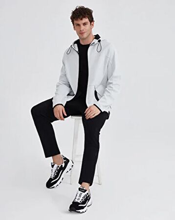 M 2XI-Lock Full Zip Hoodie Sweatshirt Erkek Sweatshirt