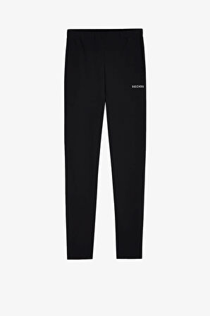 Skechers W Micro Collection Slim Woven Pant Kadın Siyah Eşofman Altı S232229-001