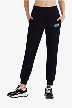 Skechers W Essential Jogger Sweatpant Kadın Siyah Eşofman Altı S232238-001