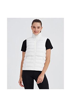 Skechers Kadın Bej Yelek W Outerwear Padded Vest S231239-100