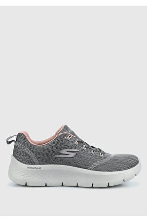 Go Walk Flex Kadın Gri/Pembe Spor Ayakkabı