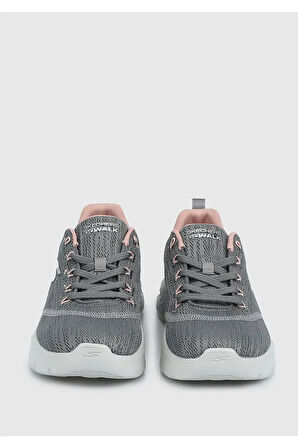 Go Walk Flex Kadın Gri/Pembe Spor Ayakkabı