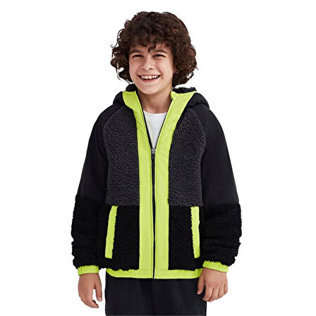 Çocuk Sweatshirt B Outdoor Fleece Full Zip Sherpa SK232203-001