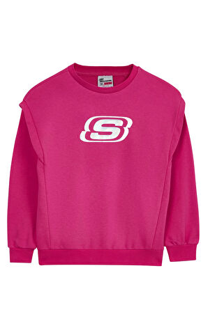 Skechers LW Fleece Crew Neck Çocuk Sweatshirt SK232073-602