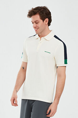 Skechers M Colorblock Polo T-Shirt Erkek Tişört S221047-102