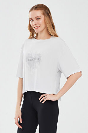 Skechers Graphic Short Sleeve Kadın Tişört S221173-035