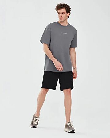 Skechers S231094-003 Graphic M Sleeve Erkek Spor Tişört