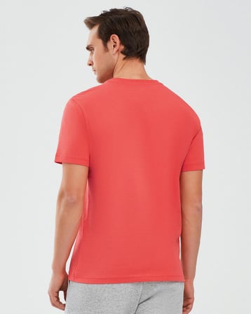 Skechers S241007-600 Essential M Sleeve Erkek Spor Tişört