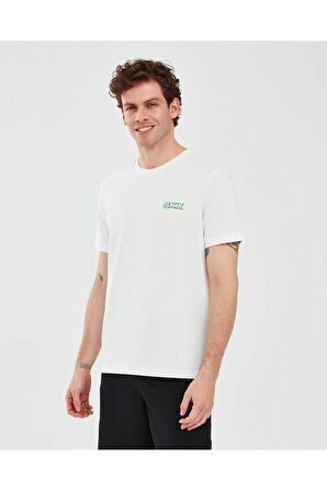 Skechers S241054-102 Graphic M Sleeve Erkek Spor Tişört